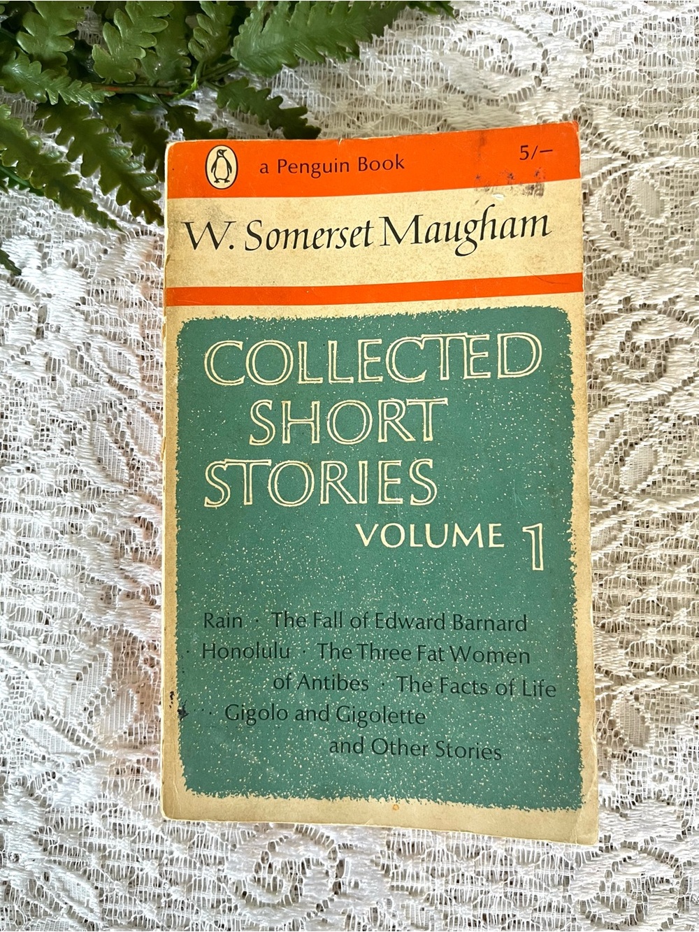 1963 Collected Short Stories Volume 1 by W. Somerset Maugham